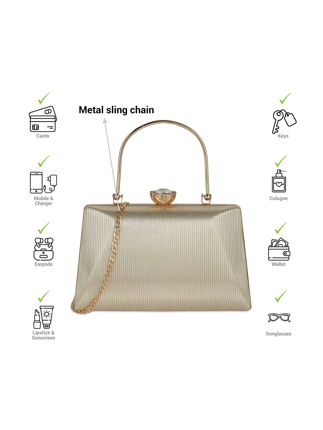 Mochi Embellished Box Clutch