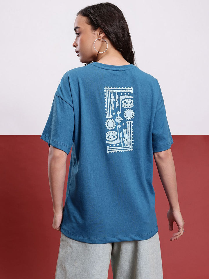DressBerry Attitude in Ink Printed Detail T-shirt