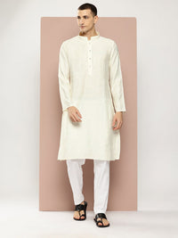 See Designs Men Embroidered Regular Thread Work Kurta with Pyjamas