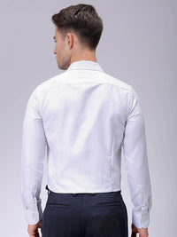 The Indian Garage Co. X Luxe Men Spread Collar Vertical Striped Slim Fit Formal Shirt
