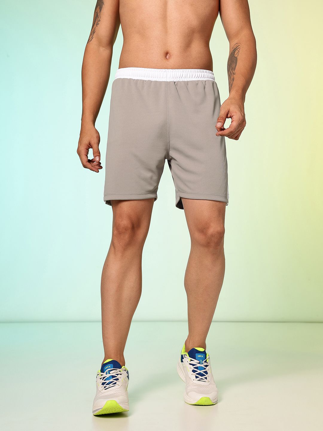 HRX by Hrithik Roshan Men Rapid-Dry Retro Running Shorts