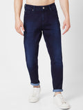 SPYKAR Men Kano Slim Fit Length Clean Look Cotton Stretchable Mid Rise Jeans