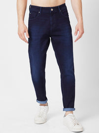 SPYKAR Men Kano Slim Fit Length Clean Look Cotton Stretchable Mid Rise Jeans