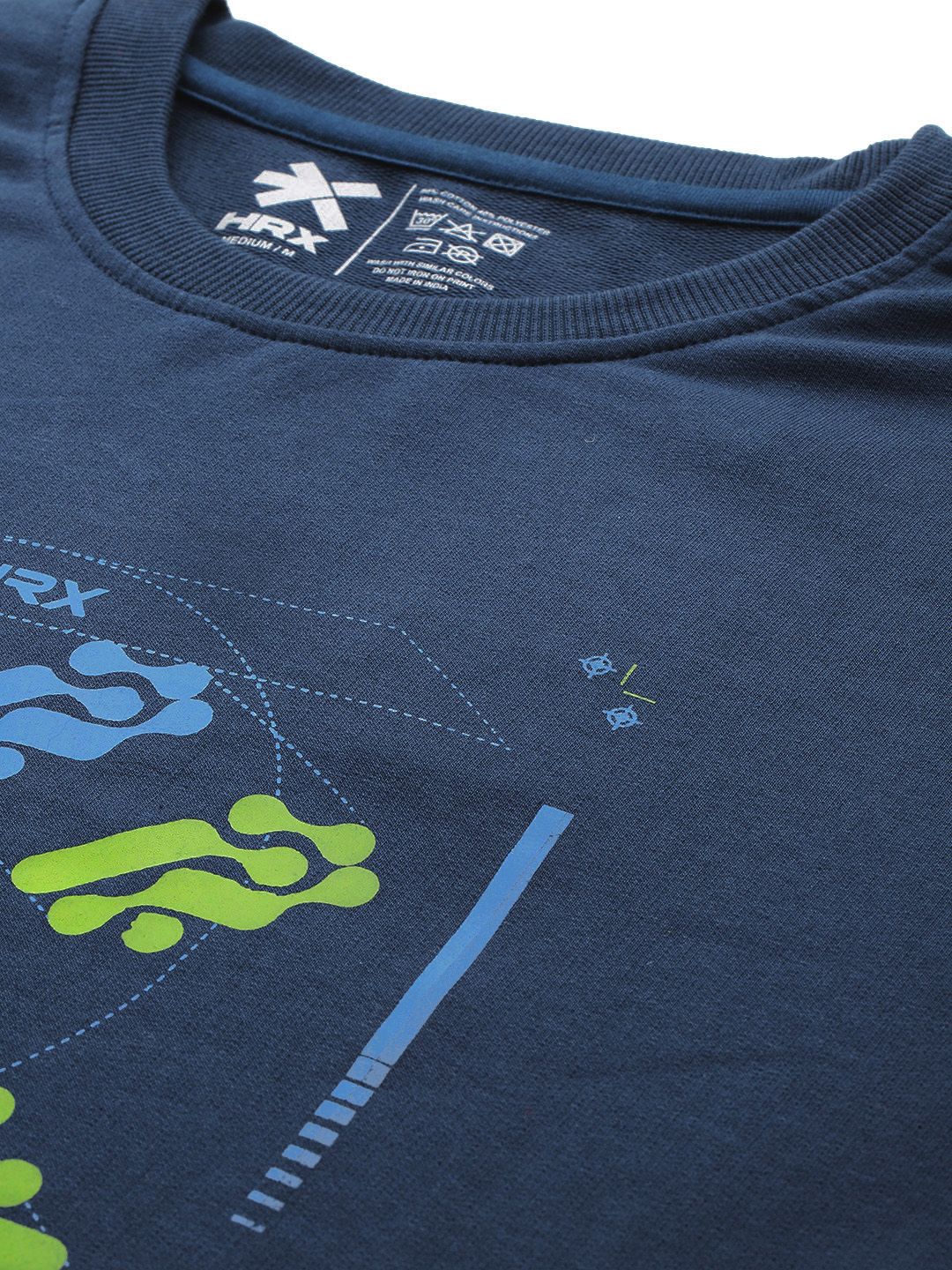 HRX by Hrithik Roshan Graphic Printed Sweatshirt