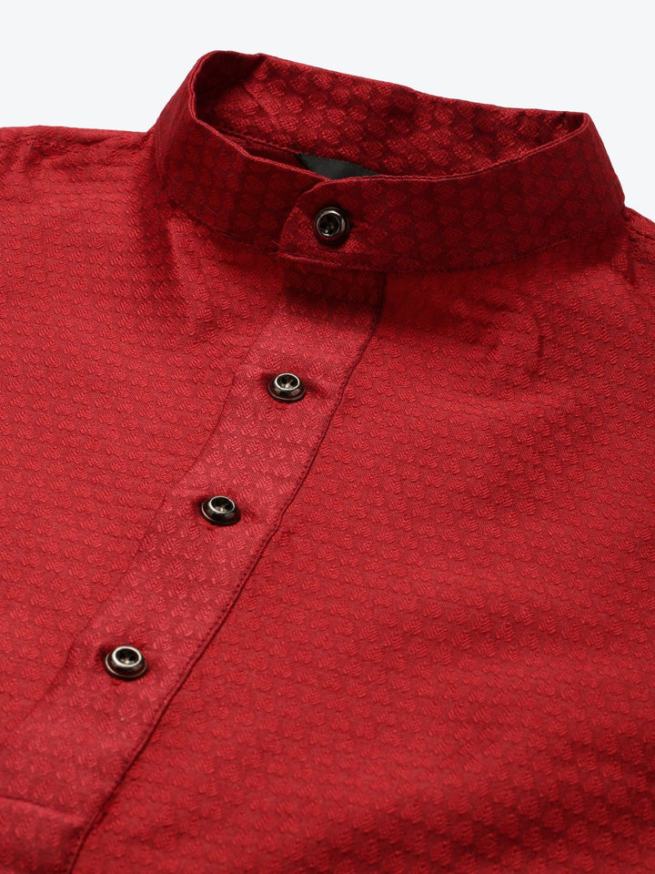 Anug by SOJANYA Men Maroon Kurta