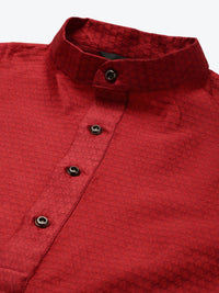 Anug by SOJANYA Men Maroon Kurta