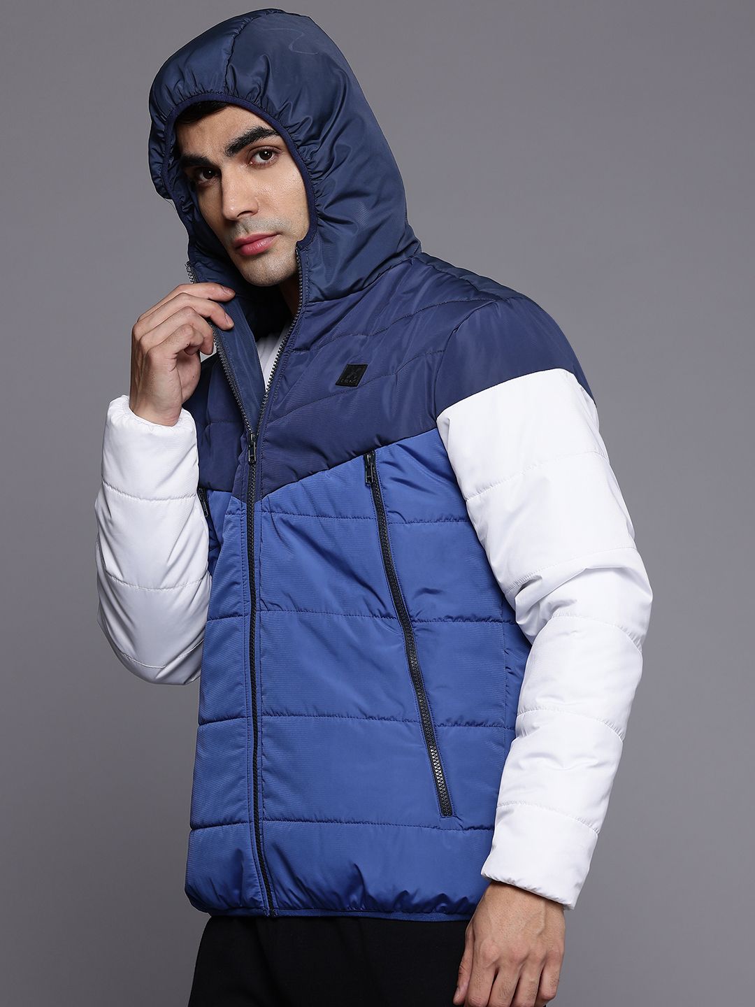 HRX by Hrithik Roshan Colourblocked Padded Jacket