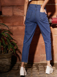 SASSAFRAS Women Stretchable Mid-Rise Jeans