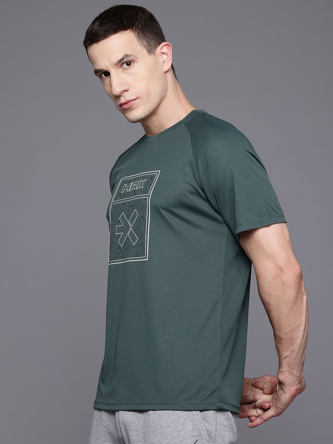 HRX by Hrithik Roshan Rapid-Dry Training T-shirt