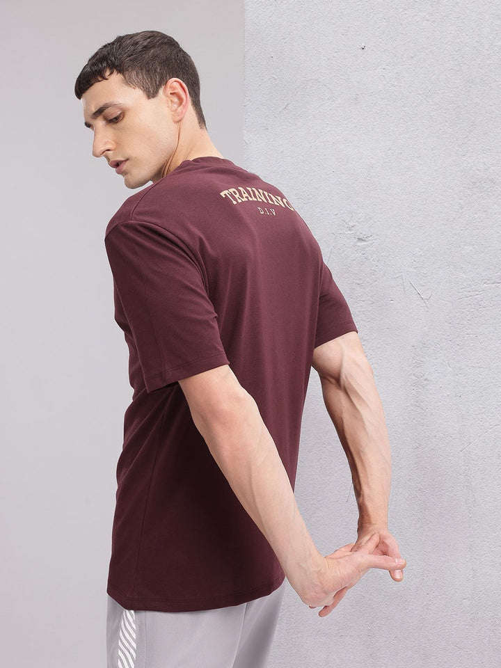 HRX by Hrithik Roshan Typography Printed Training T-shirt