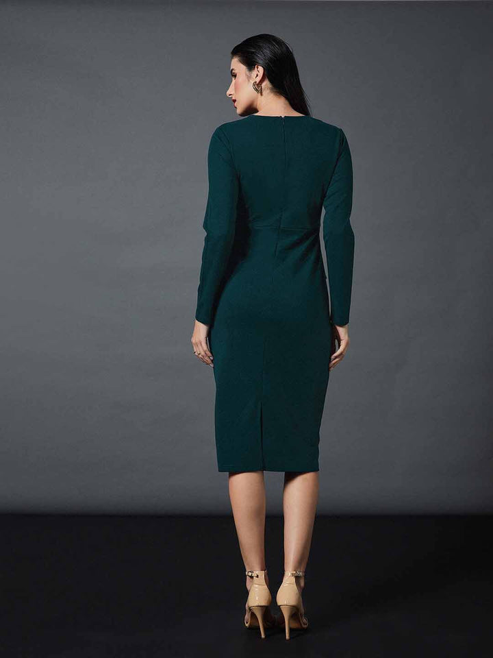 Sassafras worklyf v-neck sarung pakaian