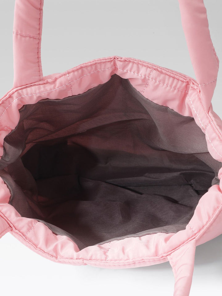 DressBerry Structured Quilted Shoulder Bag