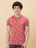 Being Human Conversational Printed Round Neck Pure Cotton T-shirt