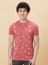Being Human Conversational Printed Round Neck Pure Cotton T-shirt
