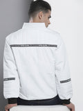The Indian Garage Co Men Zip-Front Bomber Jacket with Zip Pockets