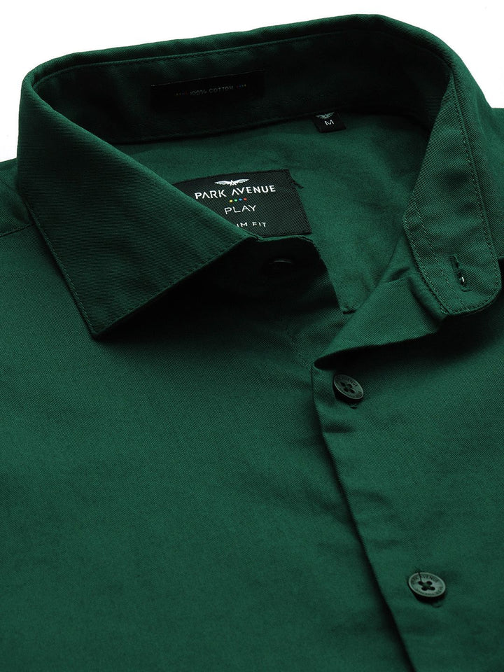 Park Avenue Pure Cotton Slim Fit  Casual Shirt