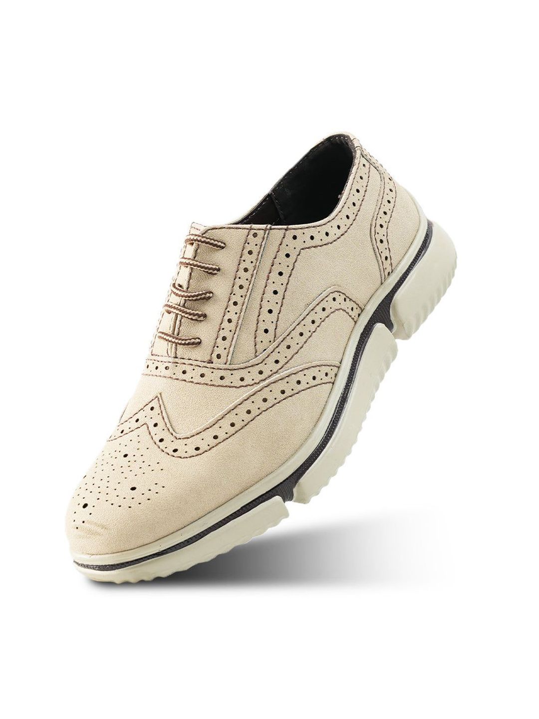 MONKSTORY Lelaki Kulit Brogues