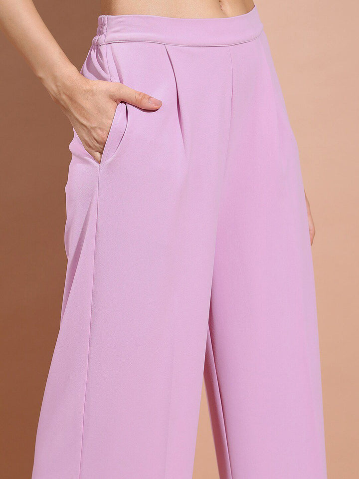 Tokyo Talkies Classic Blazer With Straight Pant Co-Ords