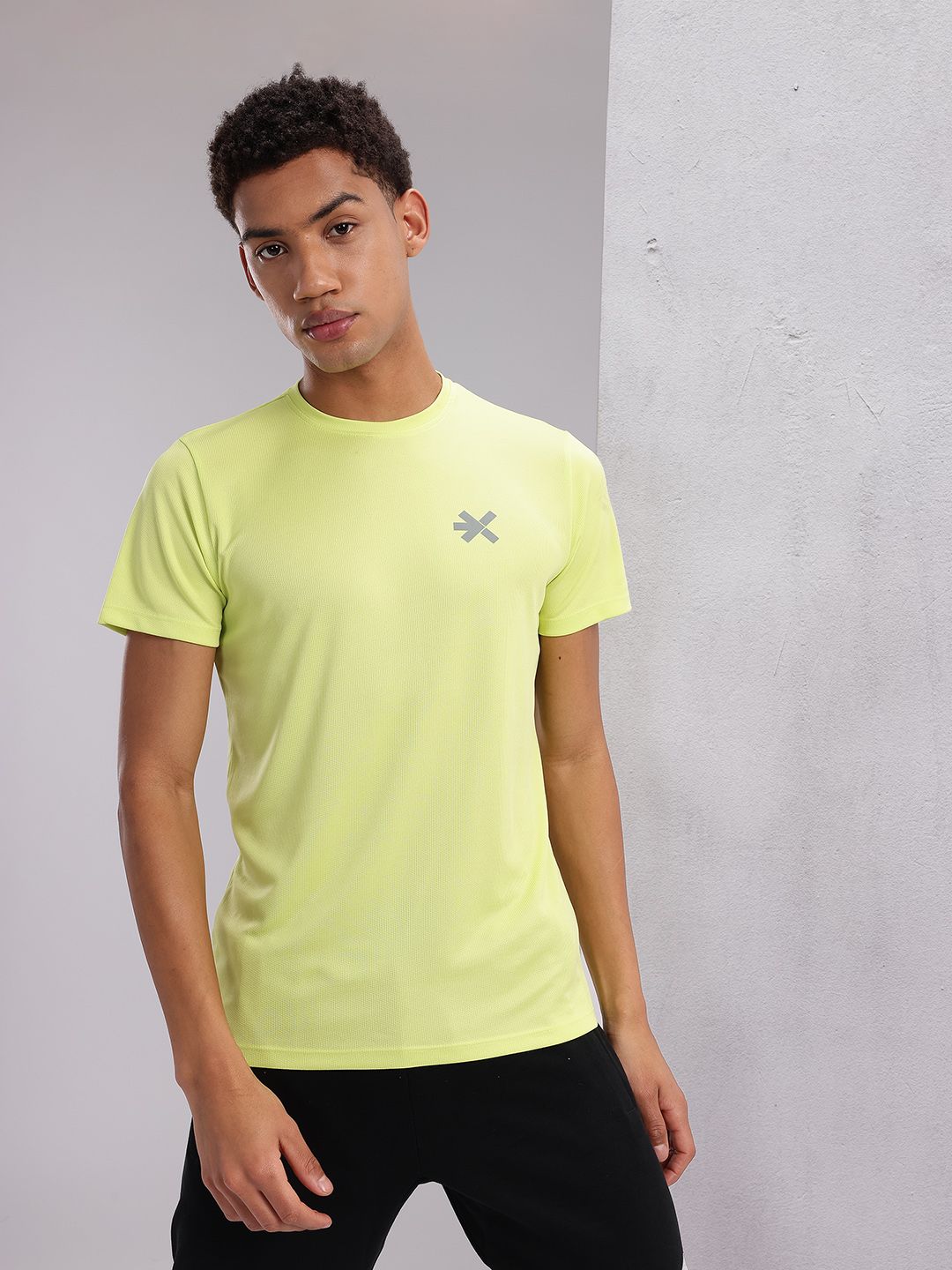 HRX by Hrithik Roshan Couple Collection Typography Print Rapid-Dry Running T-shirt