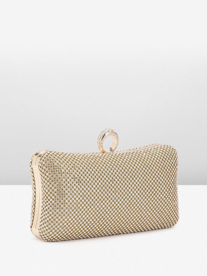 Anouk Women Embellished Box Clutch