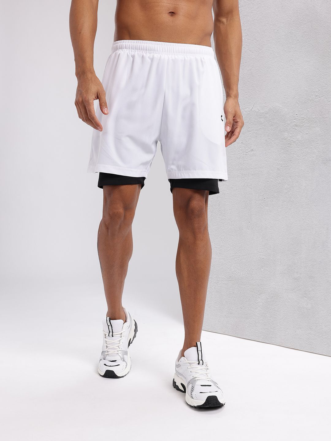 HRX by Hrithik Roshan Men Running Shorts with Attached Inner