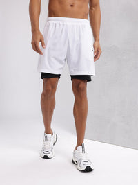 HRX by Hrithik Roshan Men Running Shorts with Attached Inner