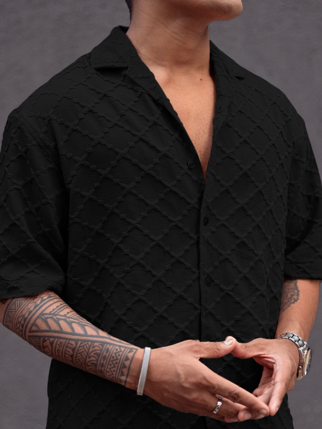 Powerlook Men Printed Casual Shirt