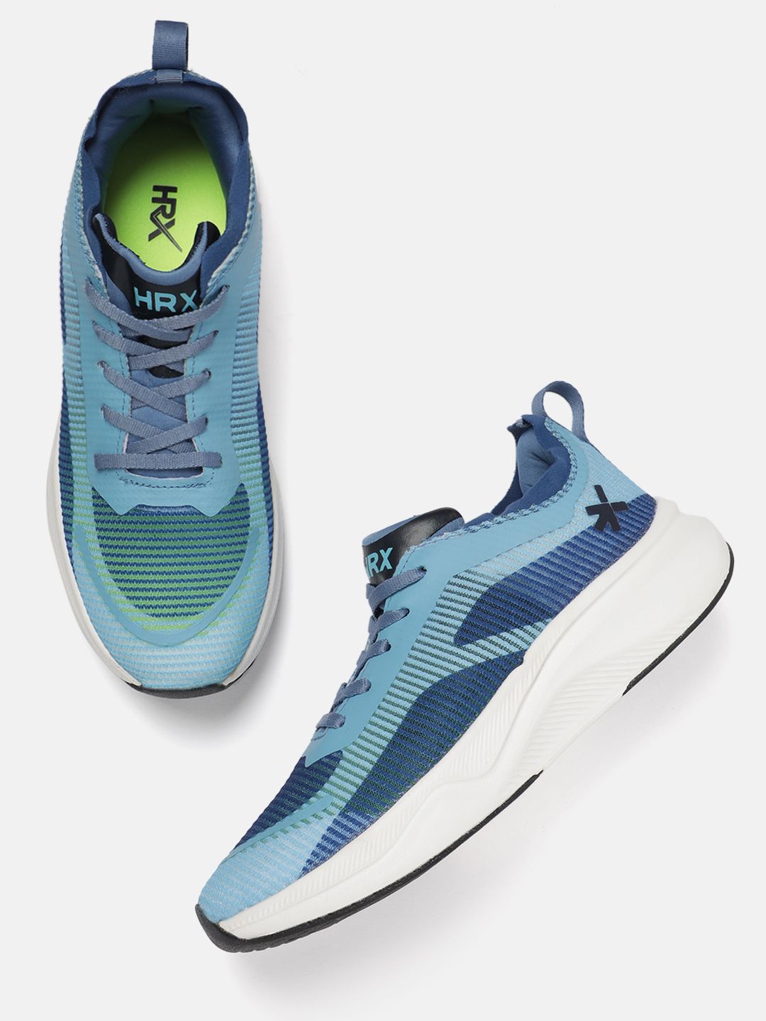 HRX by Hrithik Roshan Men Woven Design Running Shoes