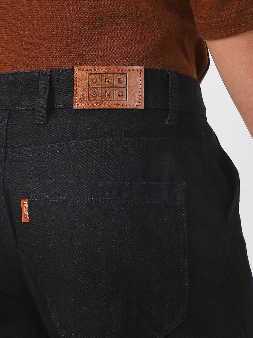 Urbano Fashion Men Loose Fit Non-Stretchable Cargo Carpenter Jeans