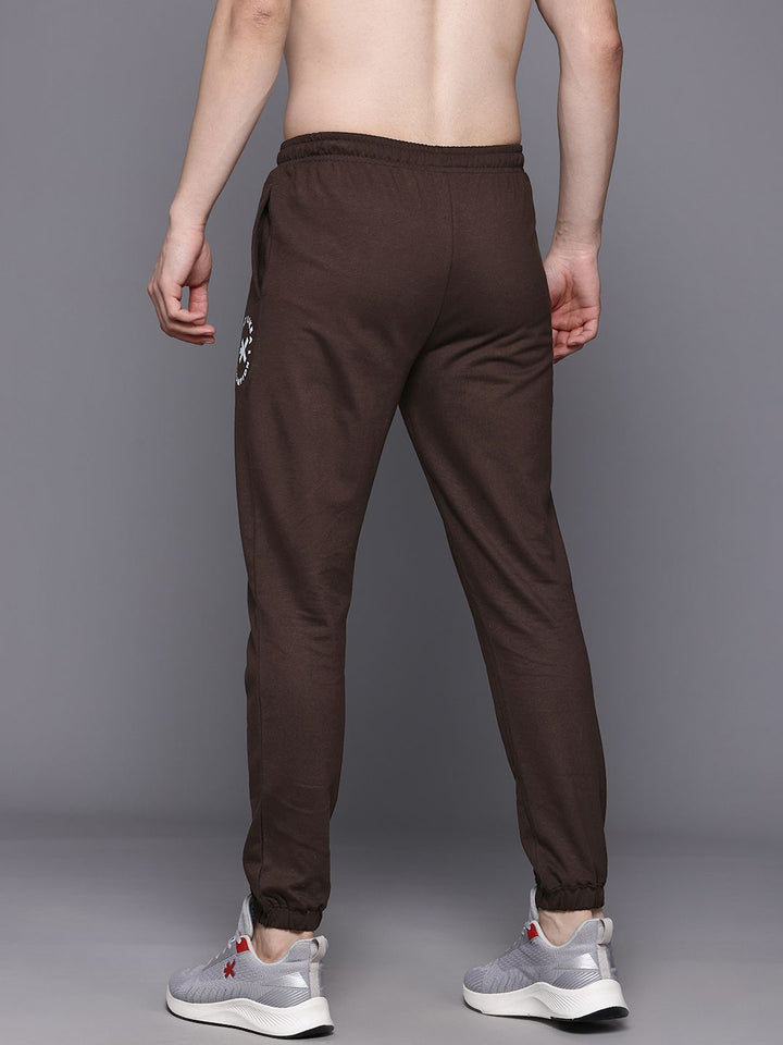 HRX by Hrithik Roshan Men Brand Logo Detail Mid-Rise Regular Fit Training Joggers