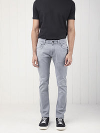 RARE RABBIT Men Velles Slim Fit Mid-Rise Cotton Jeans