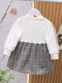 YK Girls Cotton Printed Pinafore Dress