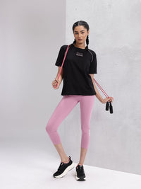 HRX by Hrithik Roshan Brand Logo Print Training T-shirt