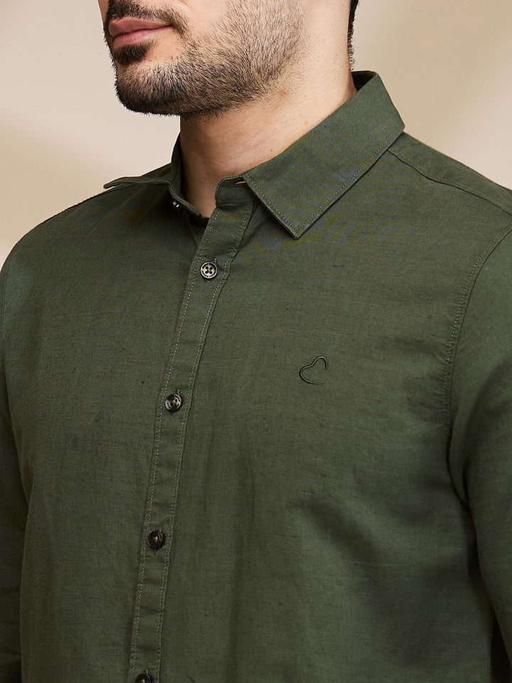 Being Human Men Slim Fit Opaque Casual Shirt