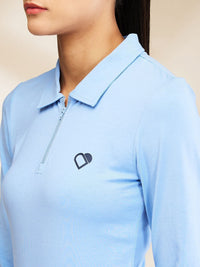Being Human Women Polo Collar Slim Fit T-shirt