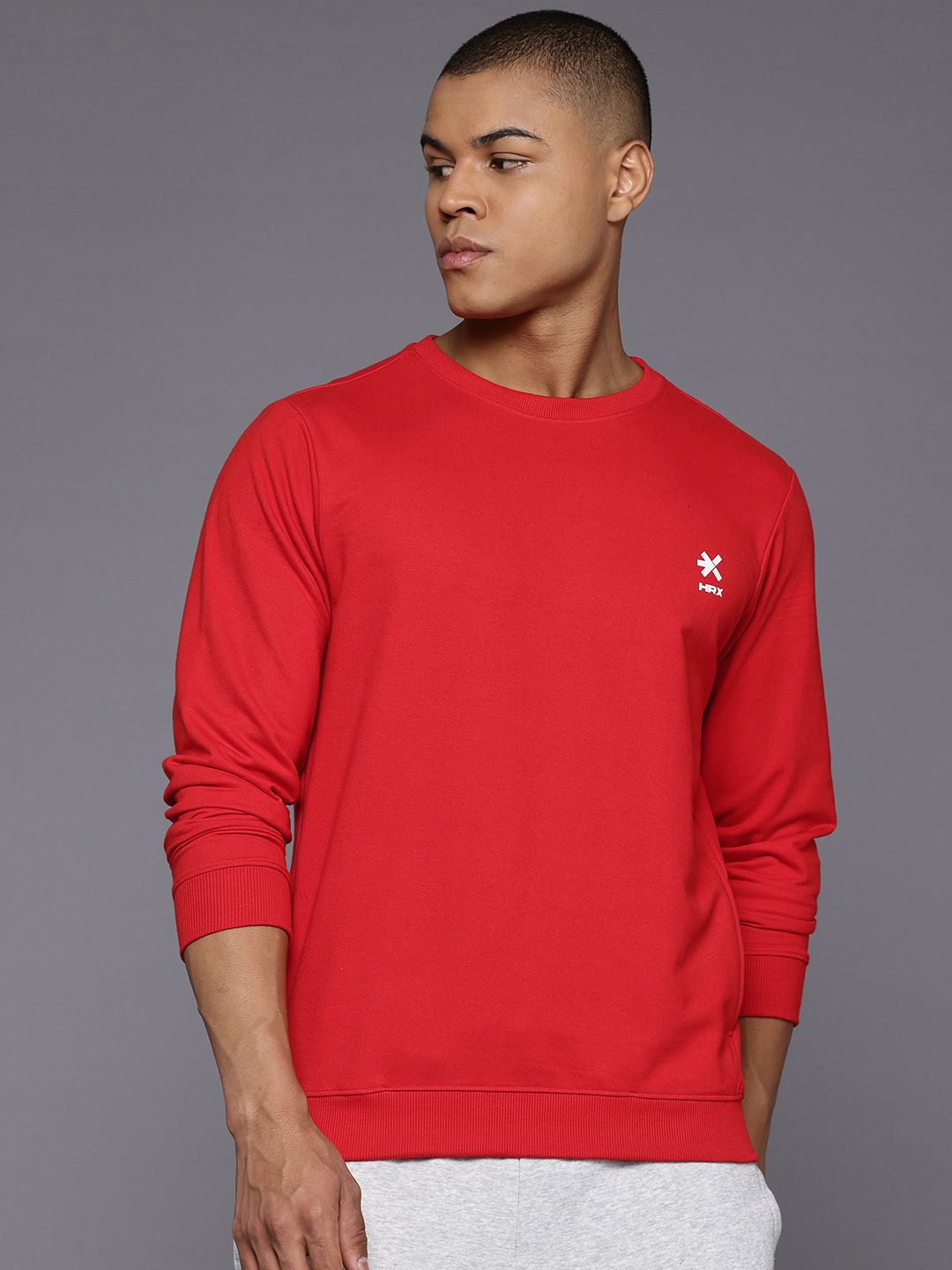 HRX by Hrithik Roshan Round Neck Training Sweatshirt