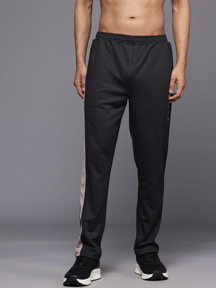 HRX by Hrithik Roshan Men Side Stripes Rapid-Dry Running Track Pants