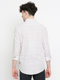 Being Human Slim Fit Micro Ditsy Printed Casual Shirt