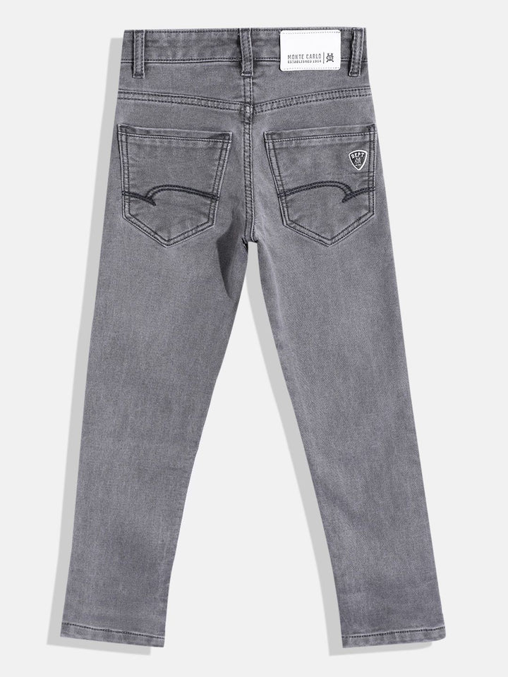 Monte Carlo Boys Slim Fit Stretchable Jeans
