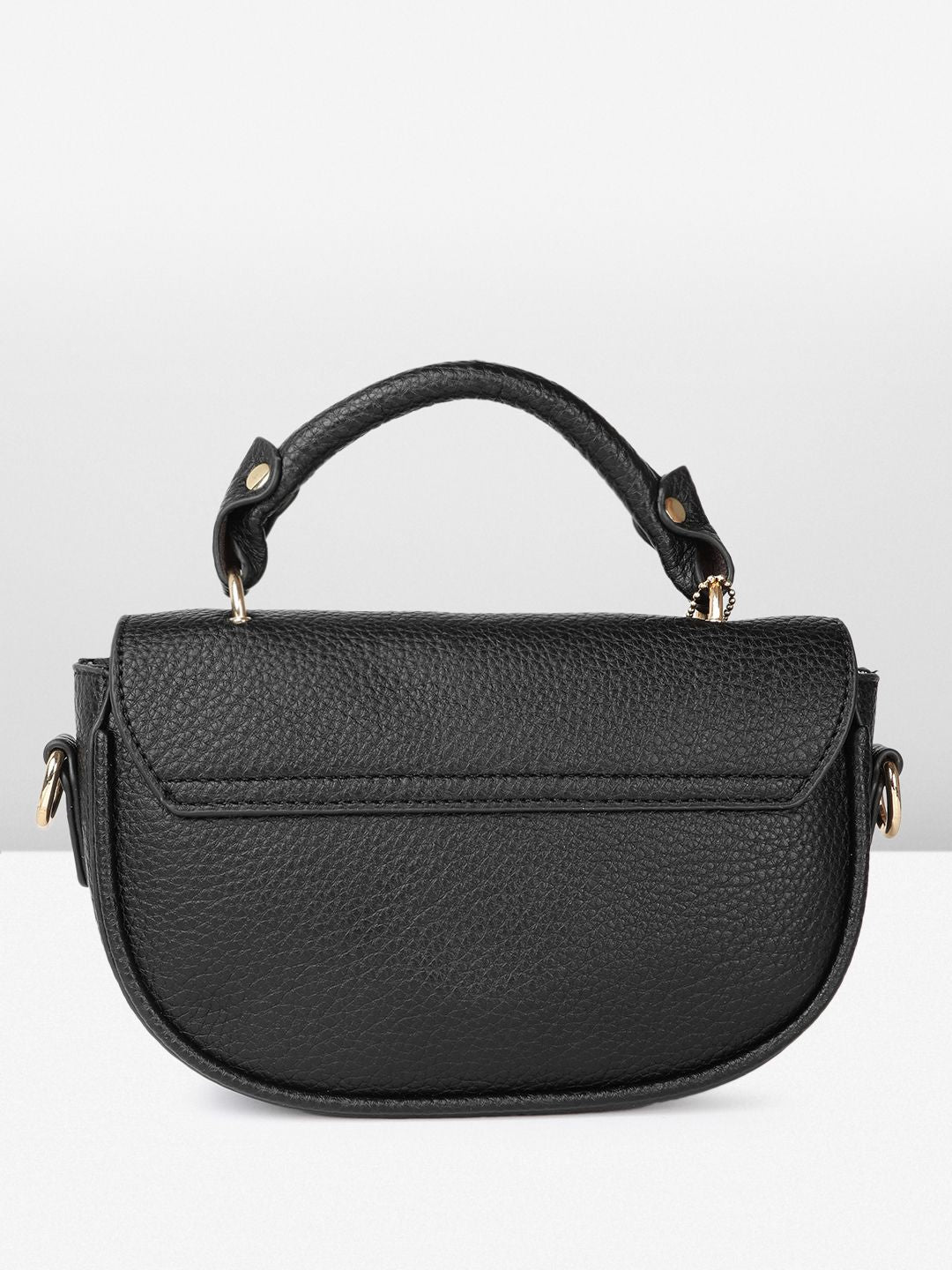 DressBerry Textured Structured Handheld Bag