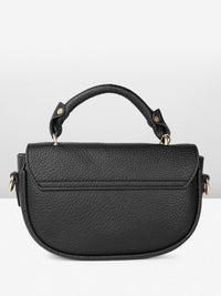 DressBerry Textured Structured Handheld Bag