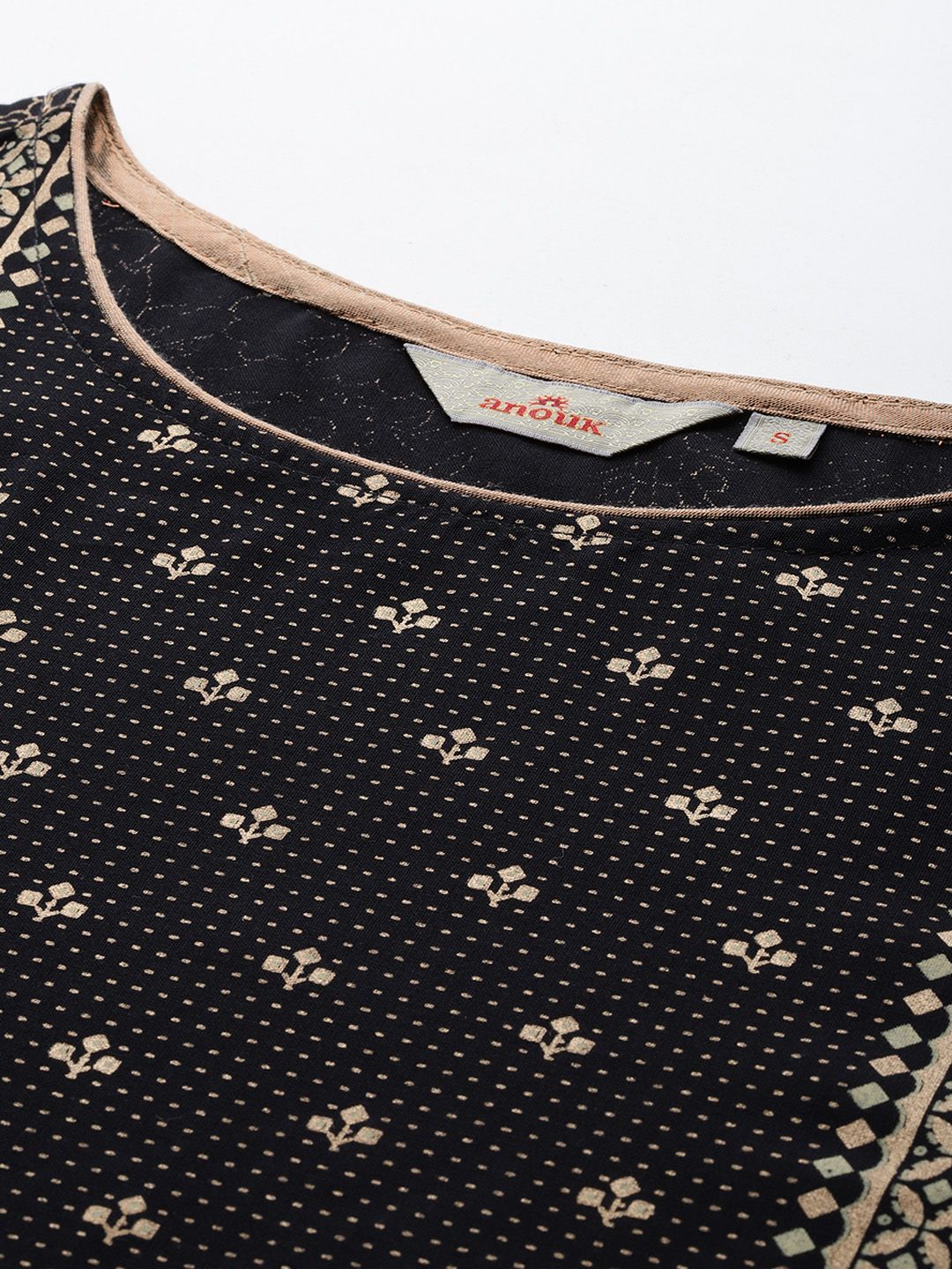 Anouk Ethnic Motifs Print Kurta with Palazzos