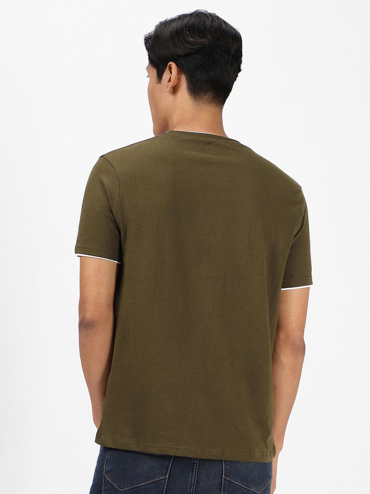 Urbano Fashion Round Neck Bio Finish Slim Fit Pure Cotton T-shirt