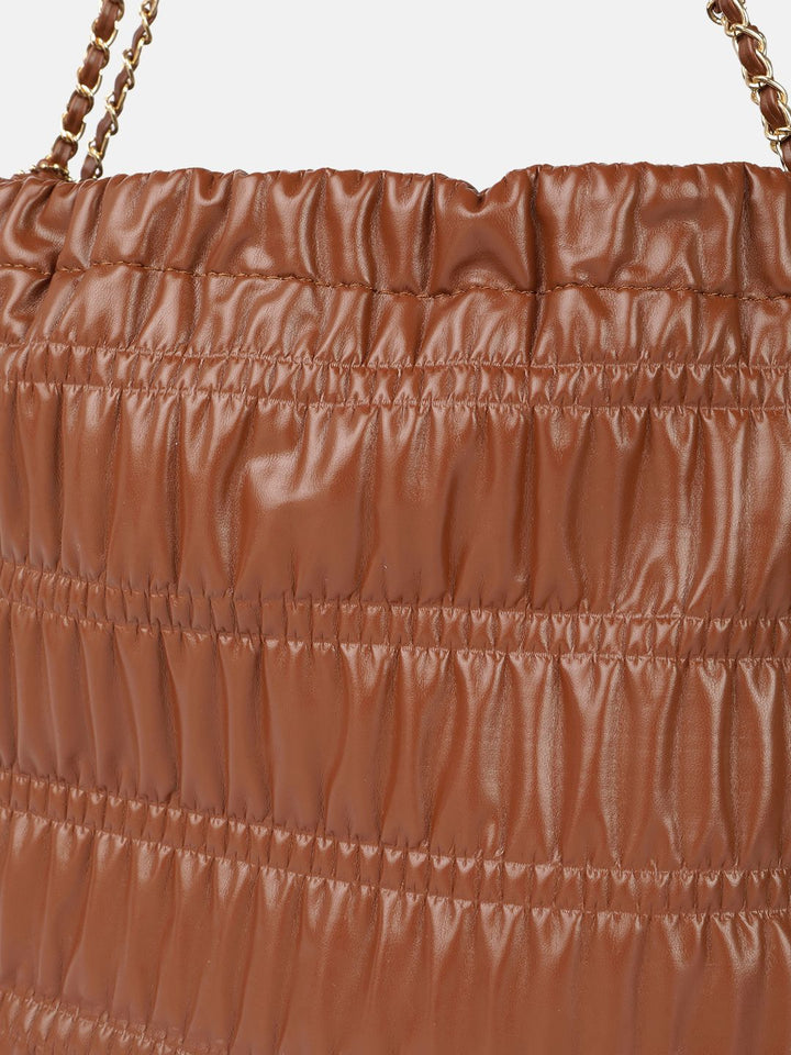 DressBerry Structured Shoulder Bag with Pouch