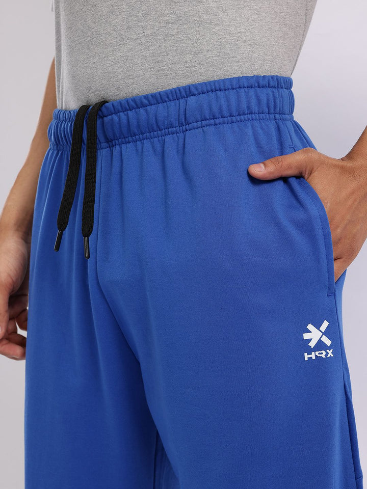 HRX by Hrithik Roshan Men Side Striped Mid-Rise Relaxed Fit Lifestyle Joggers