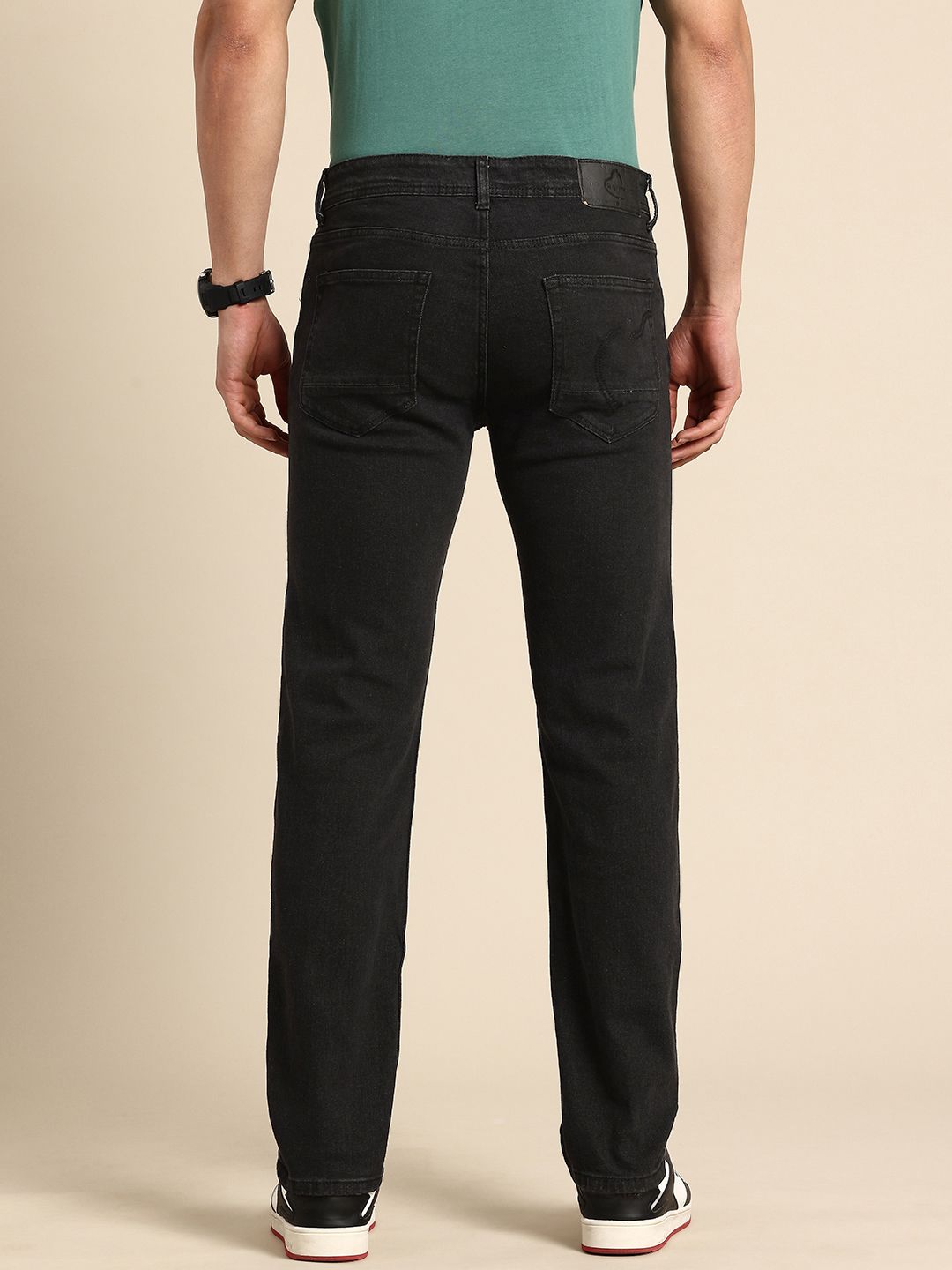 Being Human Men Straight Fit Stretchable Jeans
