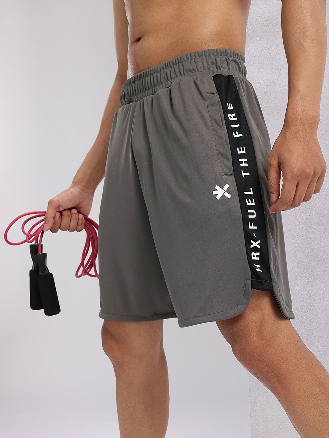 HRX by Hrithik Roshan Men Side Stripe Training Shorts