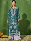 House of Chikankari Women Embroidered Chikankari Kurta