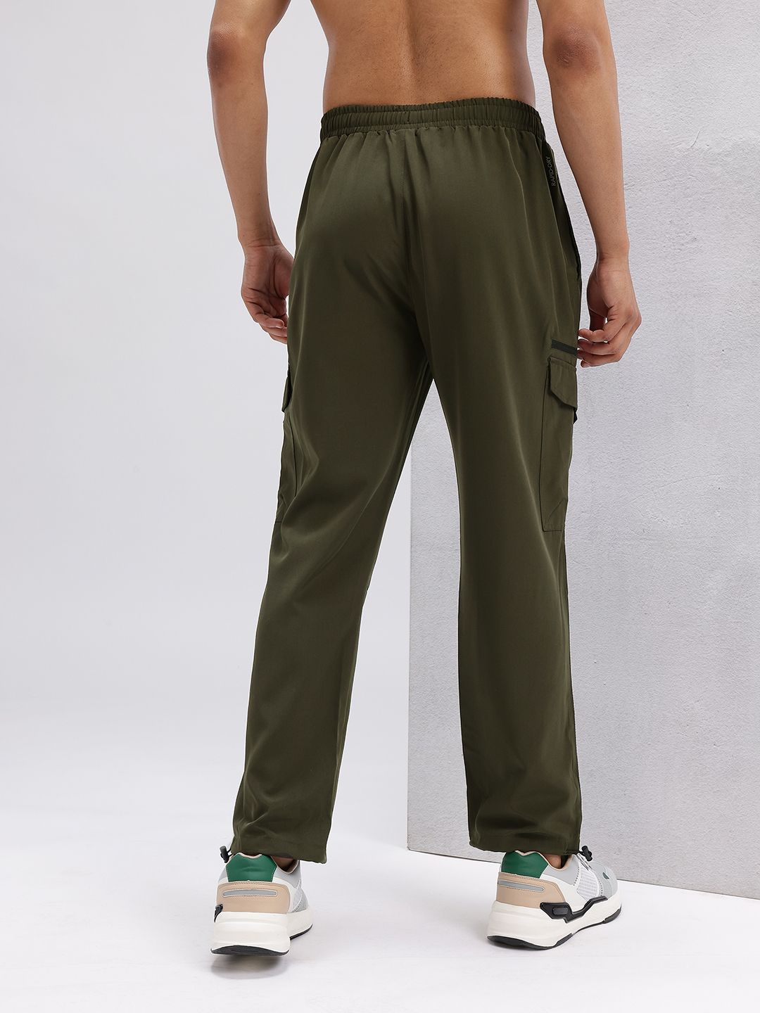 HRX by Hrithik Roshan Men Mid-Rise Rapid-Dry Training Track Pants