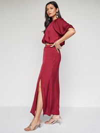 AND One Shoulder Top With Skirt
